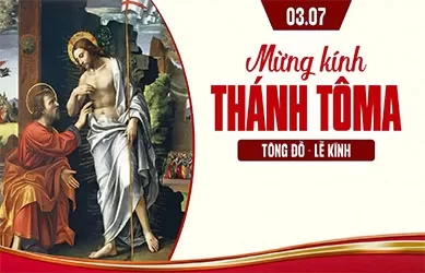 Thứ S&aacute;u 03/07/2026 &ndash; Thứ S&aacute;u đầu th&aacute;ng, tuần 13 thường ni&ecirc;n &ndash; Th&aacute;nh T&Ocirc;MA, T&Ocirc;NG ĐỒ - Lễ k&iacute;nh