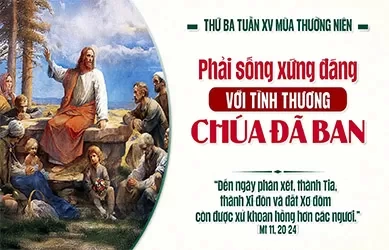 Thứ Ba 14/07/2026 &ndash; Thứ Ba tuần 15 thường ni&ecirc;n