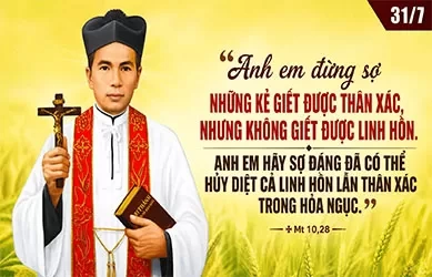 Thứ S&aacute;u 31/07/2026 &ndash; Thứ S&aacute;u tuần 17 thường ni&ecirc;n &ndash; Th&aacute;nh I-nha-xi-&ocirc; L&ocirc;i-&ocirc;-la, linh mục. Lễ nhớ  -- Th&aacute;nh Ph&ecirc;r&ocirc; Đo&agrave;n C&ocirc;ng Qu&iacute; v&agrave; th&aacute;nh Emmanuen L&ecirc; Văn Phụng