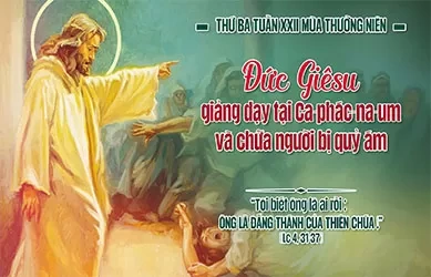 Thứ Ba 01/09/2026 &ndash; Thứ Ba tuần 22 thường ni&ecirc;n