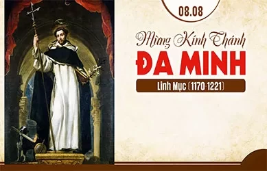 Thứ Bảy 08/08/2026 &ndash; Th&aacute;nh Đaminh, linh mục - Lễ nhớ
