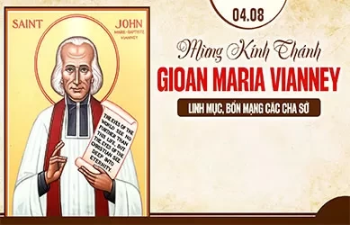 Thứ Ba 04/08/2026 &ndash; Thứ Ba tuần 18 thường ni&ecirc;n &ndash; Th&aacute;nh Gioan Maria Vian&ecirc;, linh mục - Lễ nhớ