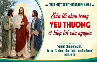 Ch&uacute;a Nhật 06/09/2026 &ndash; CH&Uacute;A NHẬT 23 THƯỜNG NI&Ecirc;N năm A