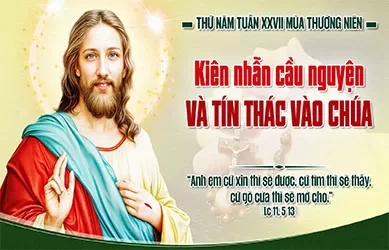 Thứ Năm 08/10/2026 &ndash; Thứ Năm tuần 27 thường ni&ecirc;n